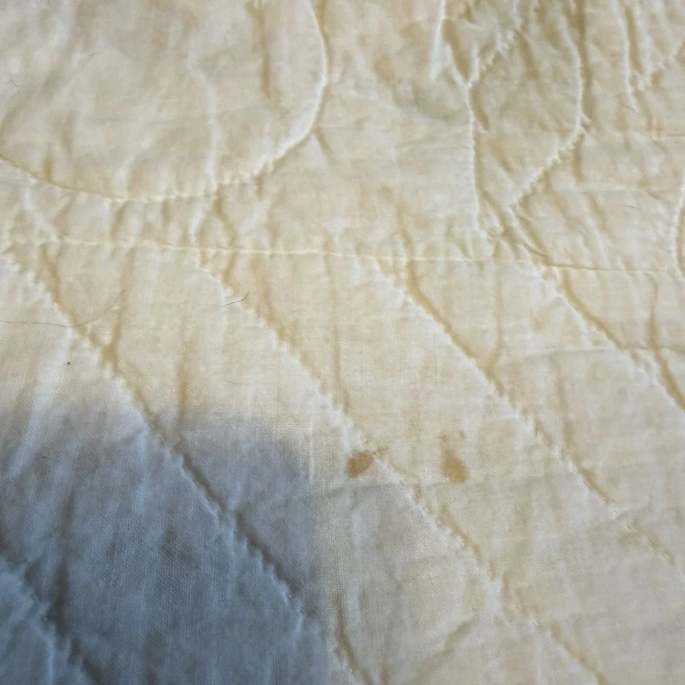 Vintage Hand-Stitched 8 Point‎ Blazing Lone Star Quilt Rainbow Depression Era